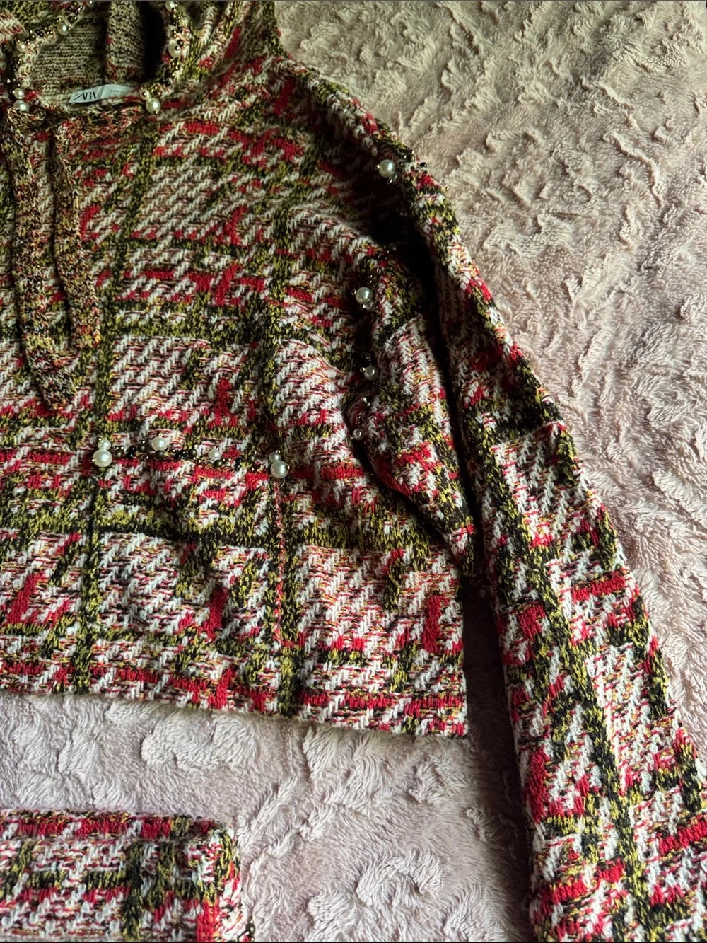 Zara multicolor bouclé